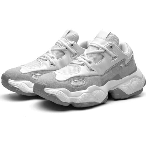 Coconut Old 2019 New Mens Shoes Black And White Retro Platform Sports Increased High Running Shoes Men