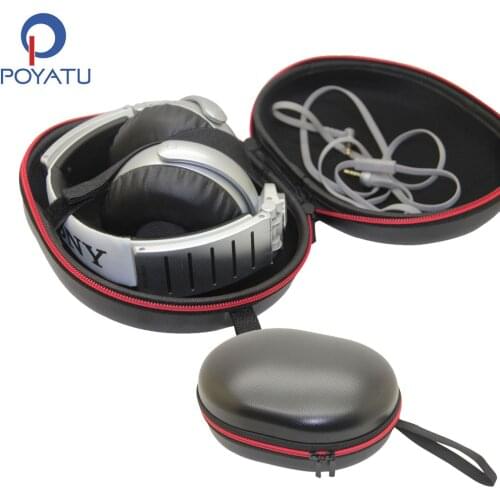 POYATU Headphone Case Portable For Sony MDR XB920 MDRX10 MDR-XB920 MDR-X10 MDRXB920 X-Series Over Headphone Storage Case Box