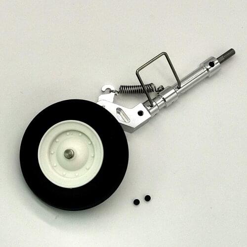 Nose Main Landing Gear Without Retract Part for Freewing JAS39 80mm EDF RC Jet Plane Model