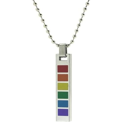 Necklaces & Pendants Resin Rainbow Necklaces & Pendants Gay Jewelry Necklaces & Pendants