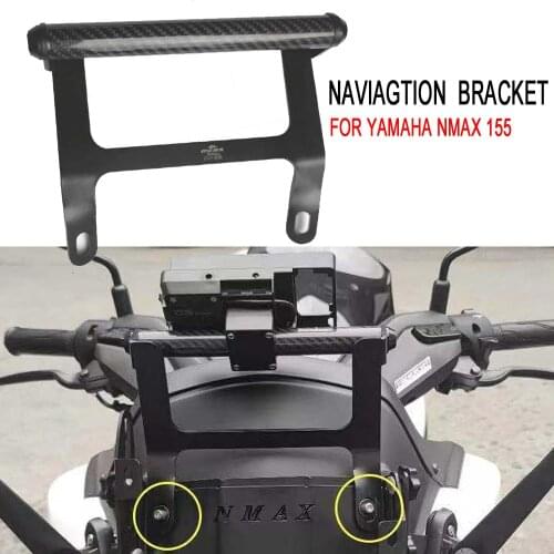 Motorcycle Front Phone Stand Holder Smartphone Phone GPS Navigaton Plate Bracket For N-MAX Nmax 155 Nmax155
