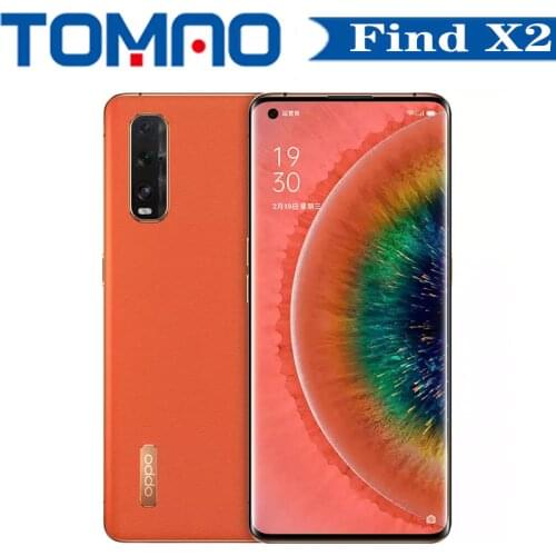 OPPO Find X2 5G SmartPhone 8GB RAM 128GB 256GB ROM Snapdragon 865 Octa core 4200 mAh 65W Super Vooc 48.0MP Android 10 120HZ NFC