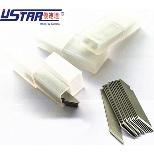 U-star 15 Spare Blades with Protective Box Suitable for UA-1900 and Tamiya 74040 Pen Knife
