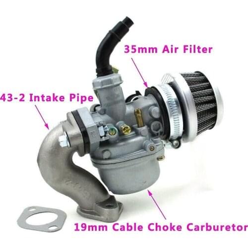 Assembly Carburetor Replacement Rebuilt Parts PZ19 Spare Lever Air Filter