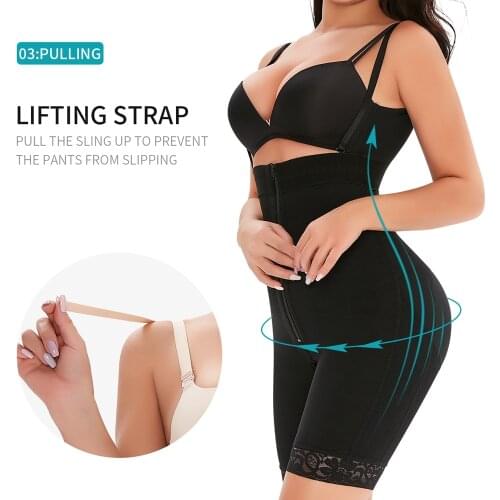 Womans Full Body Shaper Backless Halter Bodysuit Shaperwear Postpartum Girdle Ladies Under Dress Seamless Slimming Underwear 6XL