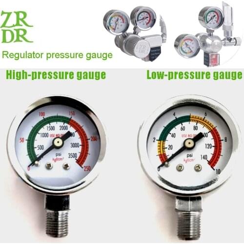 ZRDR accessory pressure gauge constant pressure gauge series regulator generator pressure indicator CO2 accessory gauge series