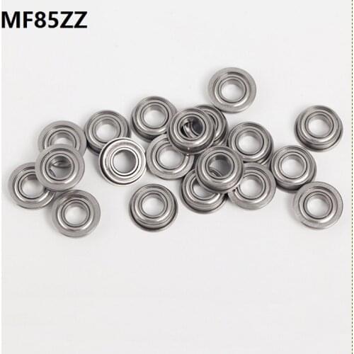 1000pcs/lot MF85ZZ Flanged Shielded Miniature deep groove Ball Bearings 5*8*2.5 mm