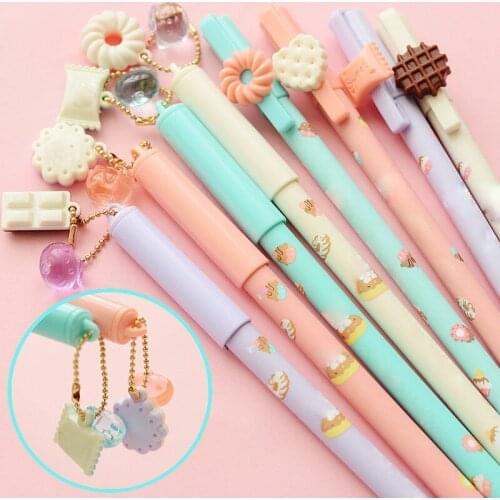 3pcs BZNVN Cartoon Cute lovely color ornaments pen Q small fresh creative girl student stationery department needle pen