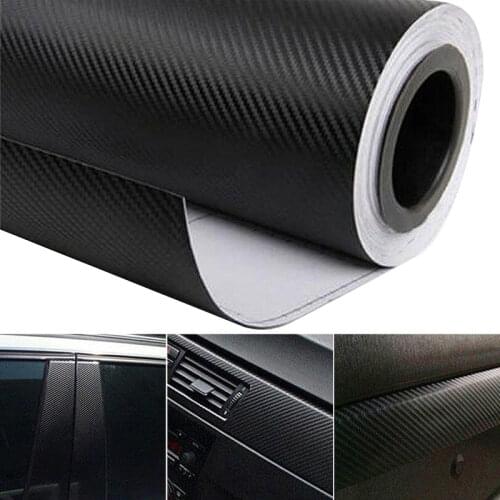 3D/5D Carbon Fiber Car Sticker Interior Panel Wrap Sticker Car Interior Accessorie Flexible Car Styling Sticker Vehicle Decal