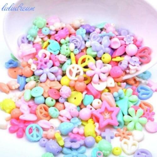 500g Jewelry Necklace Bracelet Handmade String Bead DIY Girl Ornaments Educational Toy Children Toys