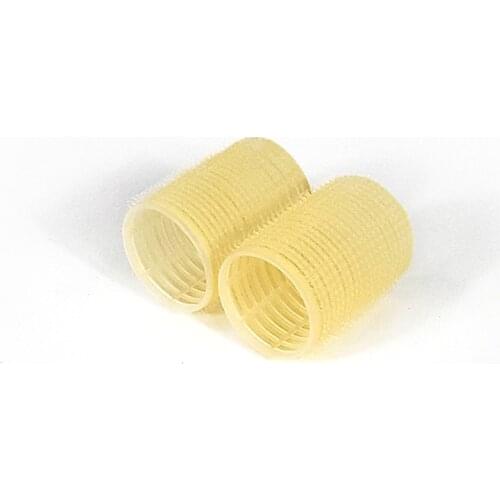 45mm 2pcs/Bags Hair Curler no Heat Big PE sticky rollers Self-Adhesive Hairdressing Tool Spiral curlers