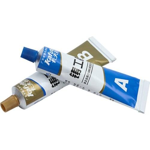 65g/100g Kafuter A+B Metal Repair Glue Super Glue Iron Steel Car Radiator Water Tank Special Plugging Water Welding Glue