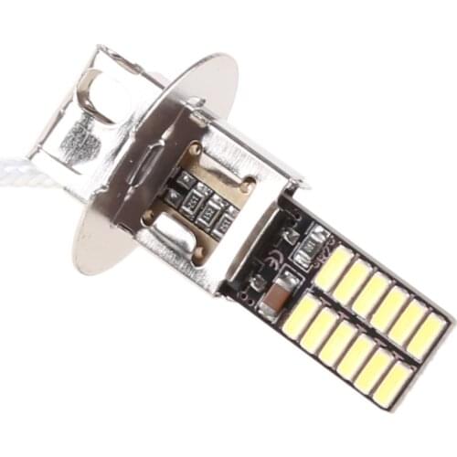 40GF 6500K HID Xenon White 24-SMD H1 LED Replacement Bulbs For Fog Lights Driving DRL