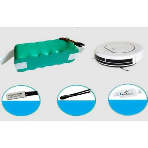 6000mah Battery for Ecovacs Mirror CR120 batteria NI-MH Rechargeable for Dibea panda X500 X580 kv8 battery 14.4V