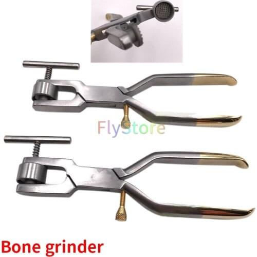 1 Stainless Steel Dental Bone Crusher Bone Crusher Dental Implant Instrument Teeth Forceps