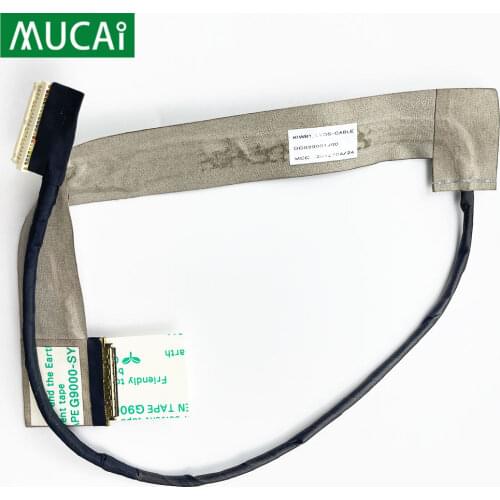 Video screen Flex cable For Lenovo IdeaPad Y550 Y550p Y550A Y550G 20017 laptop LCD LED Display Ribbon cable DC020001J10