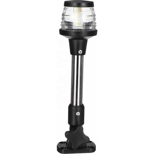 Navigation Anchor Lights All Round 360 Degree Boat Navigation Lights White LED 12-24VDC for Fishing Boat Yacht Pontoon
