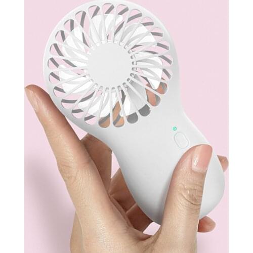 Mini Portable Electric Cooling Fan HandHeld Travel USB Rechargeable Cooling Fan Phone Holder