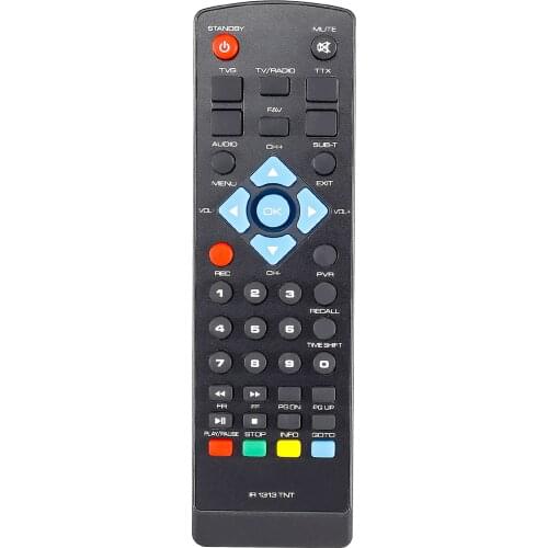 New remote control for peekton PK1313TNT IR1313TNT TV set top box controller