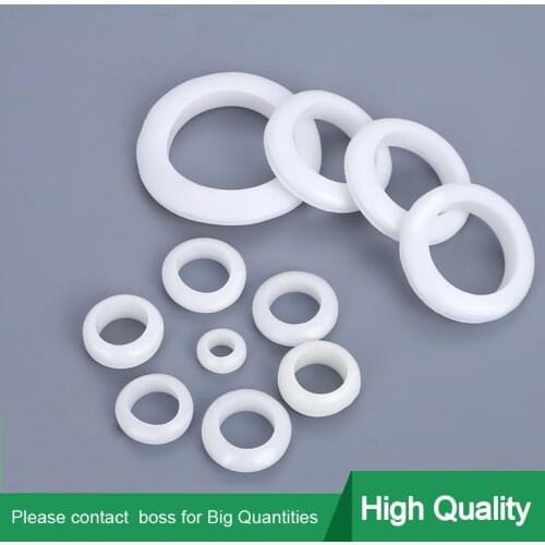 20Pcs 4-12mm External Circlip Rubber Grommet Gasket For Protects Wire Cable And Hose Custom Part Seal Assortment Set