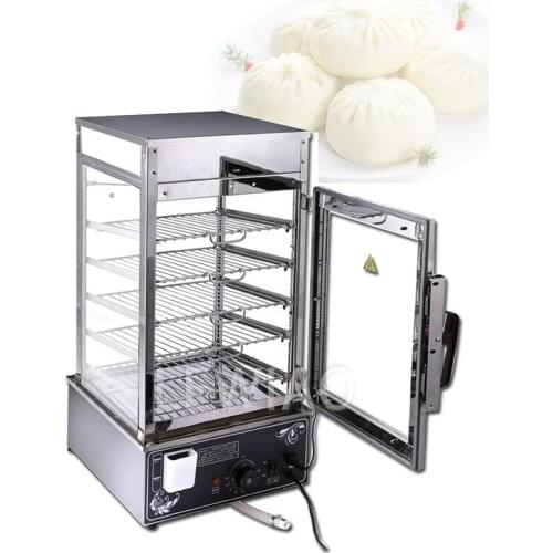 Commercial Food Steamer Display Convenient Fast Food Steaming Machine Steaming Cabinet Insulation Cabinet
