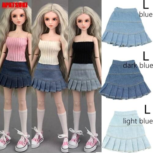 Sexy Fashion Sleeveless Tops Sweater Short Skirts Dress Clothes for 40-50CM XINYI Doll Outfits Clothes for 1/4 BJD Dolls Clothes