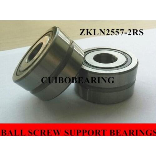 Ball screw support bearings zkln2557 2rs