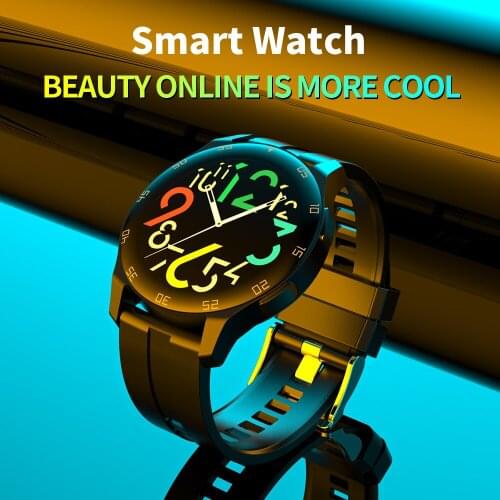 Bluetooth Call Bracelet Body Temperature Detection Exercise Pedometer Heart Rate Round Screen Smart Bracelet for IOS Android