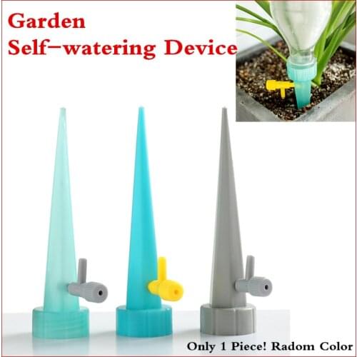 1pc Automatic Watering Device Garden The New Water Flow Adjustment Plant Drip Irrigation Tools Lazy Man Watering Flower Fountain