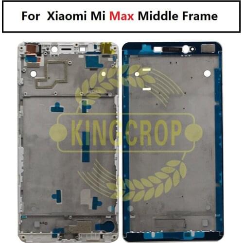 High Quality Middle frame For 6.44" Xiaomi Mi Max Front bezel/ Middle frame Housing white/Black in stock with tracking number