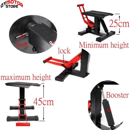 High quality Unicersal Motorcycle Repair Lift Stand Stool Seat For CRF Honda Yamaha Suzuki Kawasaki MX 2021