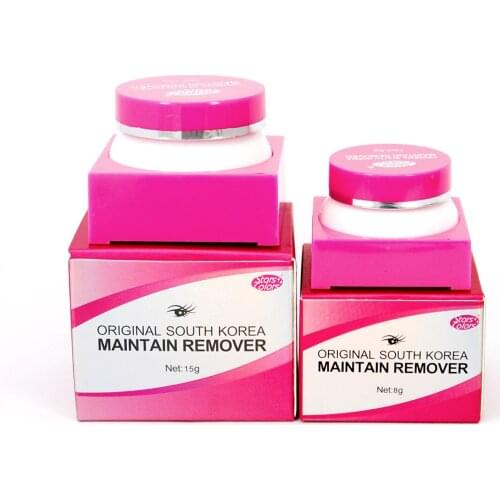 10 boxes/lot Eyelash Glue Remover Soft texture No Stimulate Eyelash Cleanser 8/15g No taste Non-toxic Cilia Makeup