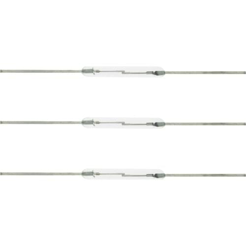 100pcs N/O Reed switch Magnetic Switch 2 * 14mm Normally Open Magnetic Induction switch