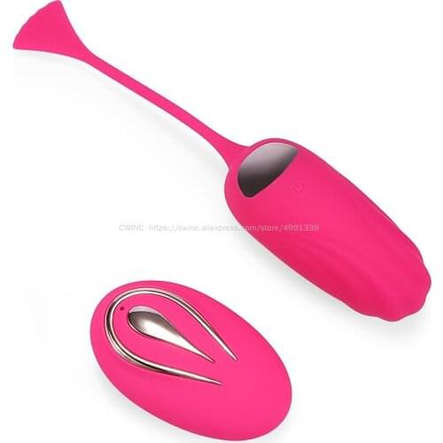 12-frequency Vibrator Masturbator Egg with Remote Controller for Women