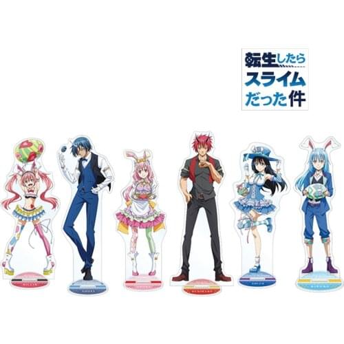 Anime That Time I Got Reincarnated as a Slime Rimuru Tempest Acrylic Stand Figure Model Display Cosplay Tabletop Decor Xmas Gift