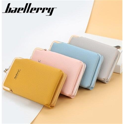 Baellerry Messenger Bag Ldies Vertical All-match Shoulder Bag Fashion Lychee Pattern Mobile Phone Bag Korean Wallet Womenl