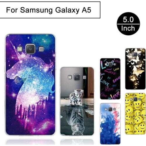 Case For Samsung Galaxy A5 2015 A500 A500F SM-A500F Back Silicone Phone Cover For Samsung Galaxy A5 2015 Soft TPU Shells Fundas