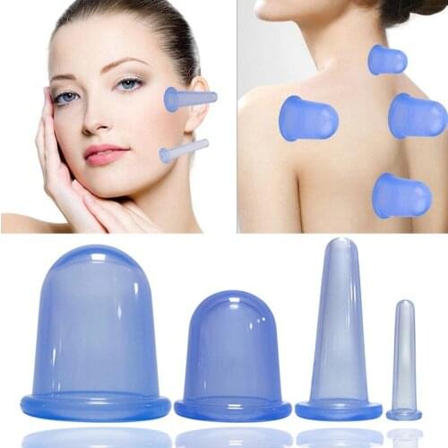 Home health care silica gel cupping silica gel massage cup body massage device