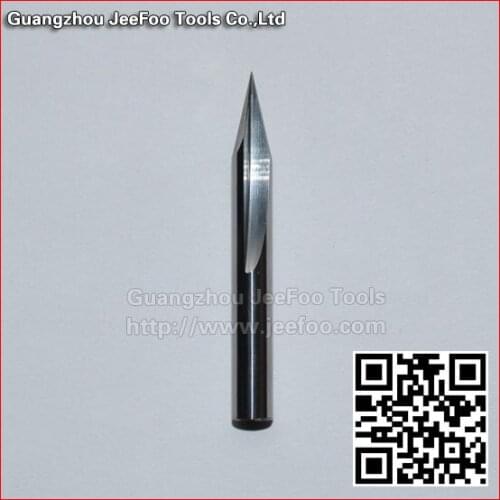 6*30degree*0.4*50L Solid Carbide Two Flute Straight V Shape Router Bits For relief Engraving Tool