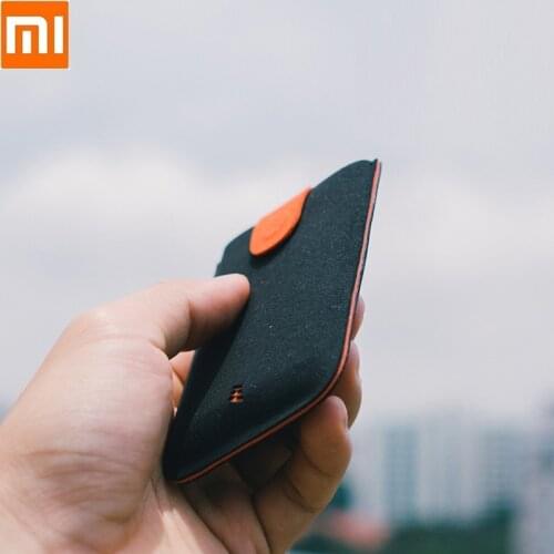 Xiaomi DAX V2 card holder Mini Slim Portable Business Card Holders Pulled Men Women Wallet Gradient Color 5 Cards Money Purse
