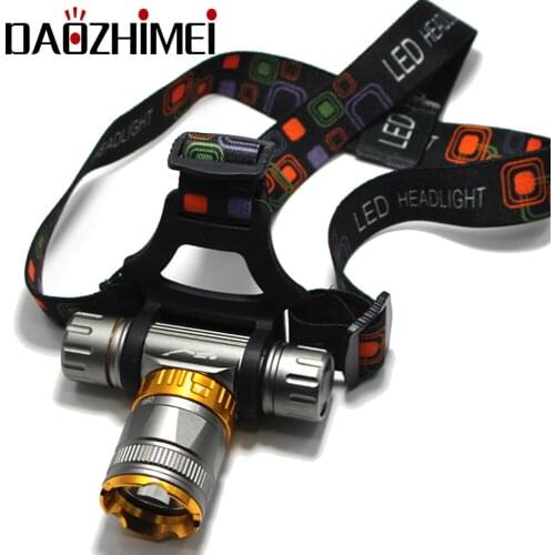 Swiming Diver XM-T6 Diving LED headlamp Waterproof Headlight Led swimming Flashlight bicycle light Fishing Lamp Use 18650 batter