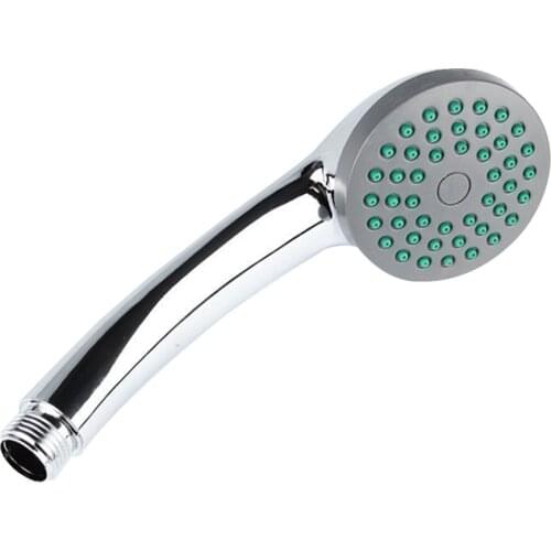 Practical Design Handheld Shower Head Bathroom Top Sprayer Round Shape Shower Head for Home Bathroom Supplies