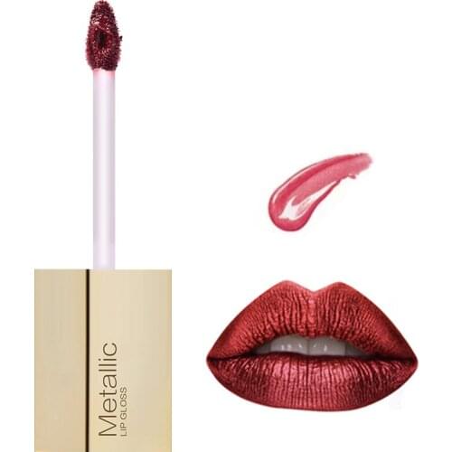 Makeup Lip Gloss Moisturizing Glitter Shimmer Lip Gloss Makeup Color-stay Nonstick Waterproof Lips Tint Bright Color Lipsticks