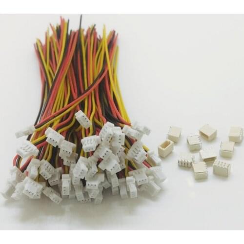 Mini. Micro JST 1.0mm 3-Pin Connector with Wire x 10 sets