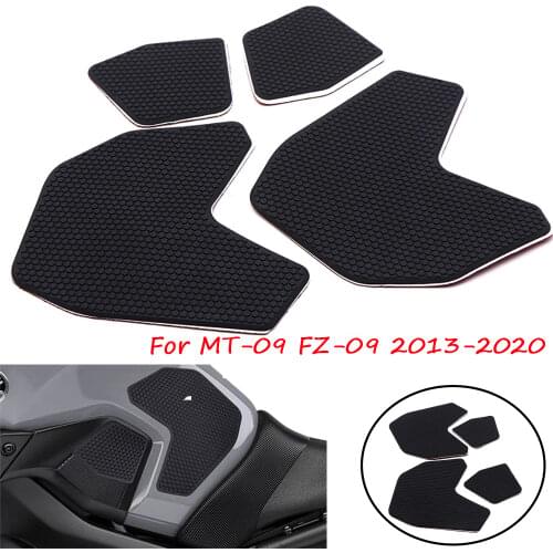 Motorcycle Anti-Heated Gas Tank Side Grip Traction Knee Protector Sticker Anti Slip Pad For Yamaha MT-09 MT09 MT 09 2013-2020