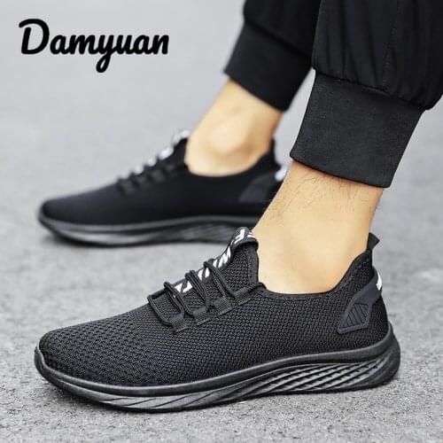 Damyuan 2020 Men Casual Shoes Comfortable Mesh Shoes Men Walking Footwear Lightweight Male Sneakers
