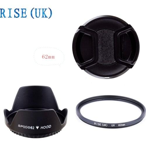 58mm UV Filter Flower Lens Hood Filter Set KIT+ Lens Hood+Lens lens cover For Sony Pentax Nikon Canon 18-55mm lens