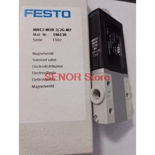 Original new solenoid valve MHE2-M1H-3 2G-M7 196130 24V