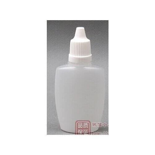 Lot of 50 30ml flat eyedropper bottles plastic squeeze bottle