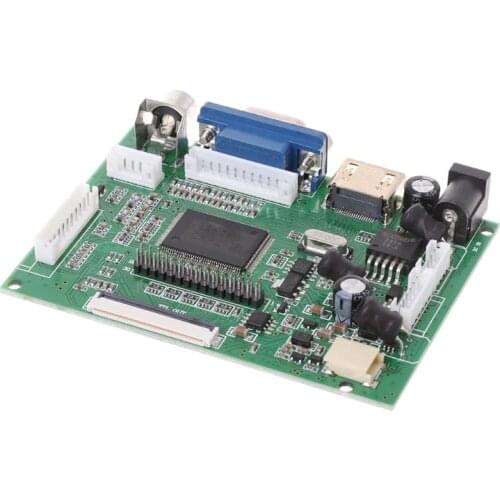 AT070TN90/92/94 7inch VGA 50pin LCD Driver Board LCD TTL LVDS Controller Board